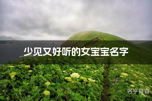 少见又好听的女宝宝名字 海南重名查询少的名字