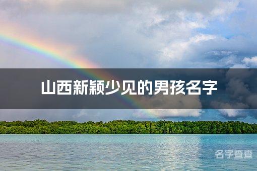 山西新颖少见的男孩名字 重名查询系统分析少见的名字