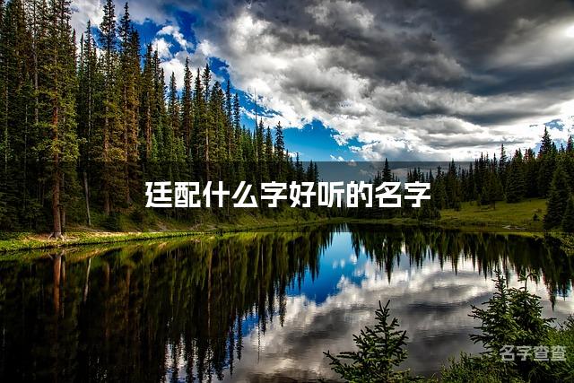 廷配什么字好听的名字_廷字取名最好听的男孩名字